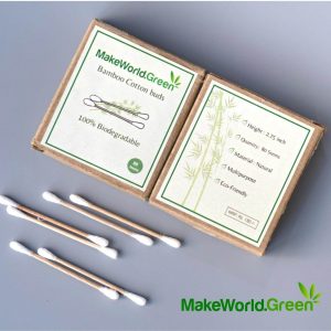 Bamboo Ear buds pack of 2