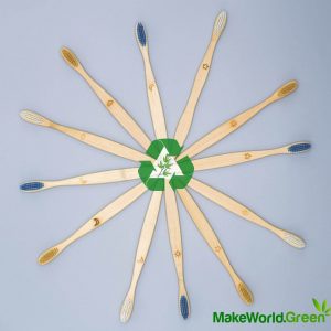 Multicolor Bamboo Toothbrush