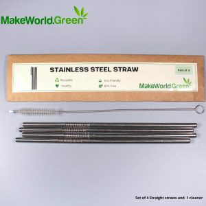Straight Steel Straw