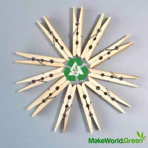 Bamboo Pegs pack of 20
