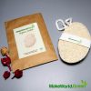 Oval Organic Loofah Pack of 2